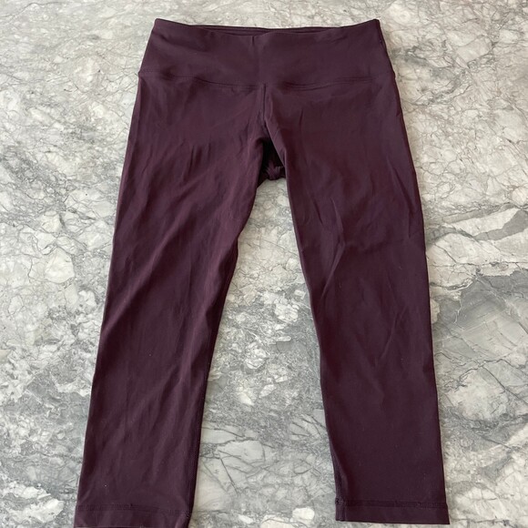 90 Degree by Reflex High Waist Leggings Purple Medium - Picture 2 of 9